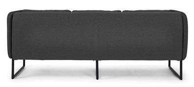 Bizzotto - Sofa Pixel aus Aluminium, Anthrazit
