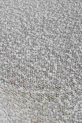 Bizzotto - Pouf Cointa aus Boucle-Stoff, Grau