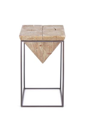 Bizzotto - Hocker Prismy aus Tannenholz, 55 cm