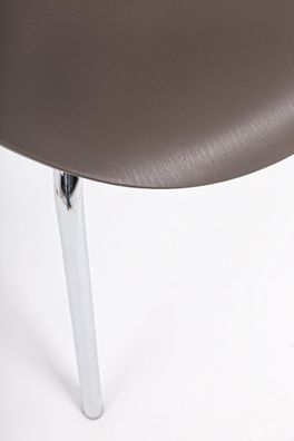 Bizzotto - Stuhl Tessa 4er-Set, Braun