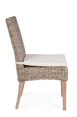 Bizzotto - Esszimmerstuhl Manoel aus Rattan