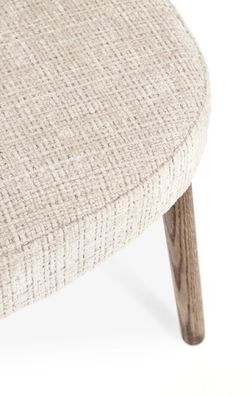 Bizzotto - Esszimmerstuhl Ilma aus Stoff, Beige
