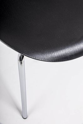 Bizzotto - Stuhl Tessa 4er-Set, Schwarz