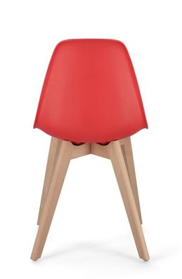 Bizzotto - Stuhl System 4er-Set, Rot