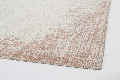 Bizzotto - Teppich Silva aus Stoff Rot/Grau, 200x290 cm