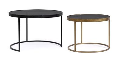 Bizzotto - Couchtisch Yamir 2er-Set aus Metall