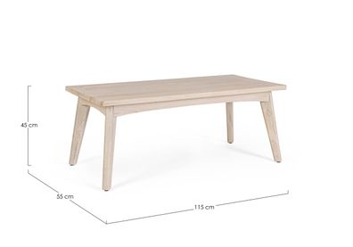 Bizzotto - Couchtisch Sahana aus Mangoholz, 115 cm