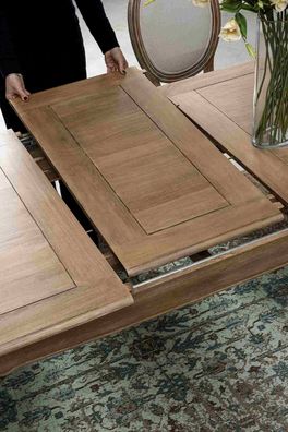Bizzotto - Ausziehtisch Domitille aus Mango Holz, 180-225 cm