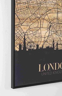 Bizzotto - Gemälde London Skyline, 60x80 cm