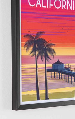 Bizzotto - Bild California, 40x50 cm