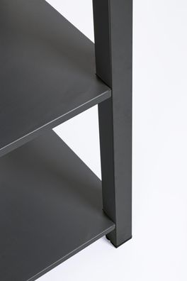 Bizzotto - Outdoor-Regal Atlantic aus Aluminium, Anthrazit