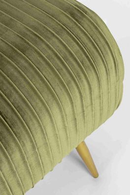 Bizzotto - Bank Selena in Cord-Optik, Olive