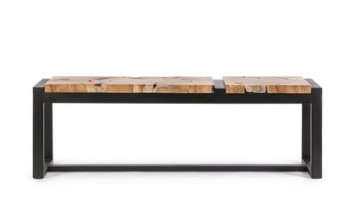 Bizzotto - Bank Elwood aus Teakholz, 135 cm