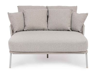 Bizzotto - Gartendaybed Talaia aus Metall, Frostig
