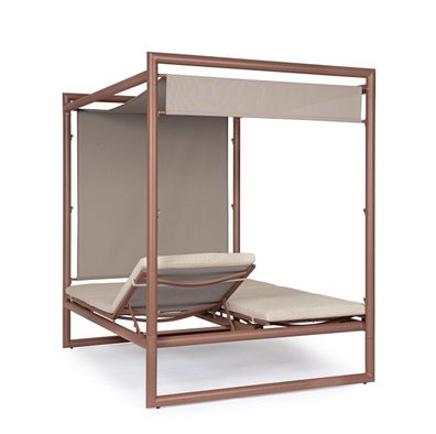 Bizzotto - Gartendaybed Konnor aus Aluminium, Barin