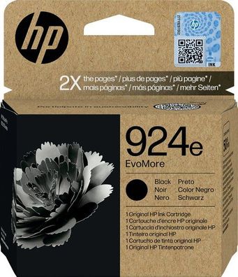 Tintenpatrone 924e, für HP-Drucker, ca. 1000 Seiten, schwarz