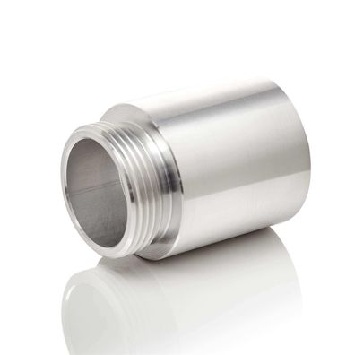 Alu-Geräteanschlussstutzen 50 mm für Anschlussverschraubung S2, 3, 5 und WA5