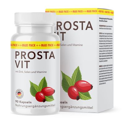 Prosta Vit Kapseln | Für deine körperliche Balance | Eonfache Anwendung | 90 Kapseln