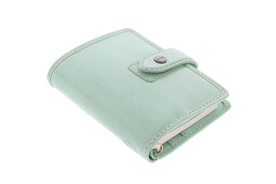 Filofax Malden Mini Ringbuch Leder A8 Planer Duck Egg Organizer 13mm Ringung 025817