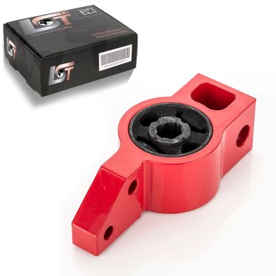 Lagerung Querlenker Gummilager VL rot für VW BEETLE EOS TOURAN JETTA CADDY