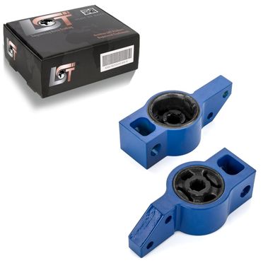 2x Querlenker Gummilager vorne LR blau für VW BEETLE EOS TOURAN JETTA CADDY