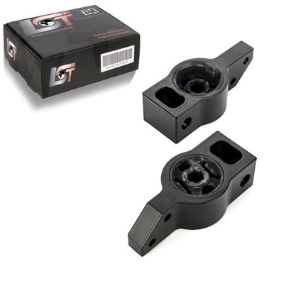 2x Lagerbock Querlenkerlager Gummilager Set vorne LR schwarz für VW TIGUAN 5N