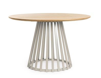 Bizzotto - Esstisch Cillian aus Holz Ø 120 cm, Sand
