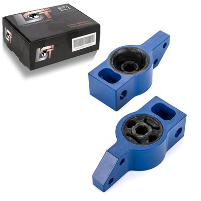 2x Querlenkerlagerung Lagerbock Gummilager Set vorne LR blau für VW TIGUAN 5N