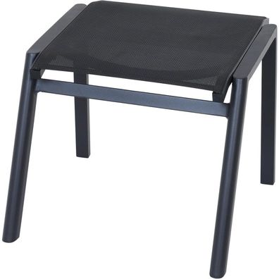 Siena Garden Bologna Dining Hocker – Aluminium und Ranotex in grau (T88502)