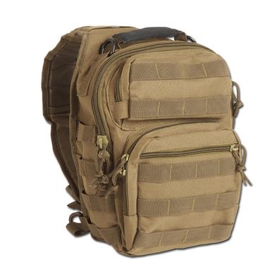 NEU Rucksack Assault Pack One Strap Small coyote für Camping Outdoor Survival