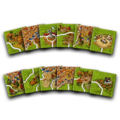 Carcassonne | 4 Jahreszeiten: Der Herbst - Zusatzplättchen