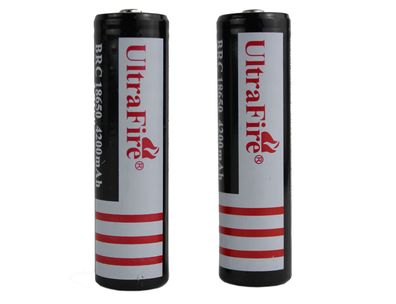2x 4200 mAh Samsung 18650 3,7 V Wiederaufladbare Akku li-ion