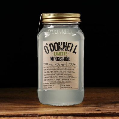 O´Donnell Moonshine 700ml Limette 20% vol. Neuware