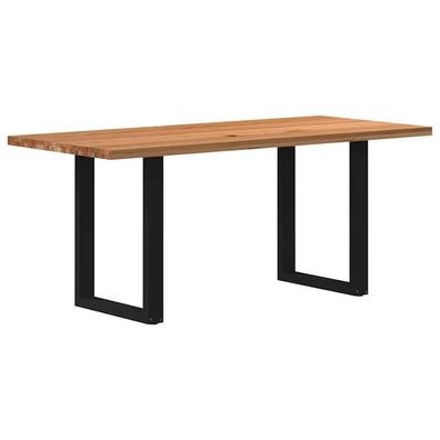 vidaXL Esstisch Hellbraun 180x90x74 cm Massivholz Eiche Rechteckig