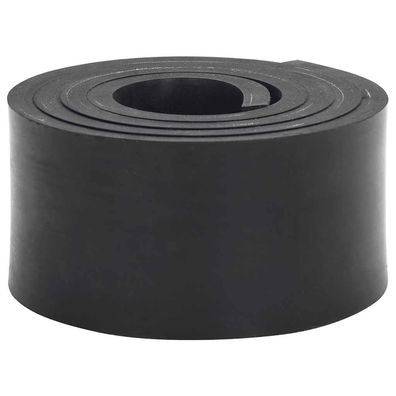 vidaXL Gummileiste für Schneepflug Schwarz 150x10x1 cm