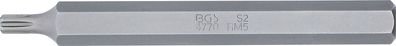 BGS-4770 | Bit | Länge 100 mm | Antrieb Außensechskant 10 mm (3/8") | Keil-Profil