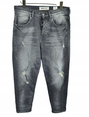 TIGHA Normal geschnittene Jeans 'Toni' in Denim Grau W31 L32