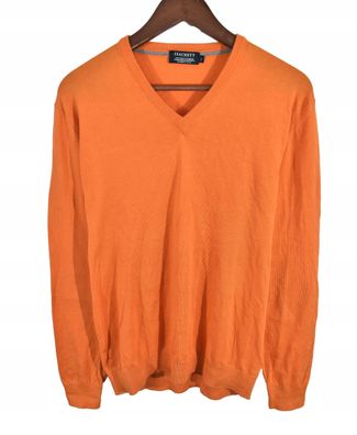 Hackett Baumwolle Kaschmir Made in Italy Herren Pullover L