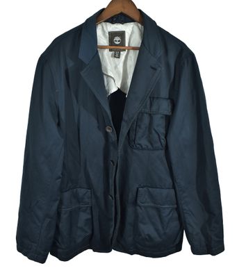 Timberland Baumwoll-Outdoor-Knopfjacke XL