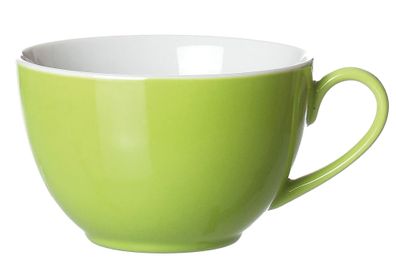 Flirt Doppio Obertasse Grün ca 10x6cm 200ml Porzellan