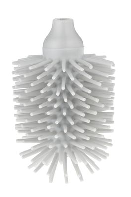 Kela La Brosse Flexibel WC Bürstenkopf Hellgrau Silikon