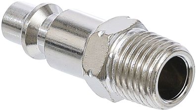 BGS-7057 | Druckluft-Stecknippel | 6,3 mm (1/4") Außengewinde | USA / Frankreich