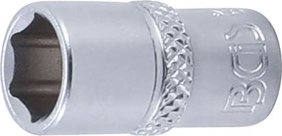 BGS-2481 | Steckschlüssel-Einsatz Sechskant | Antrieb Innenvierkant 6,3 mm (1/4")