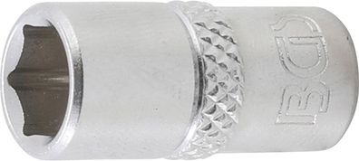 BGS-10655 | Steckschlüssel-Einsatz Sechskant | Antrieb Innenvierkant 6,3 mm (1/4")