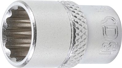 BGS-10781 | Steckschlüssel-Einsatz Zwölfkant | Antrieb Innenvierkant 6,3 mm (1/4")