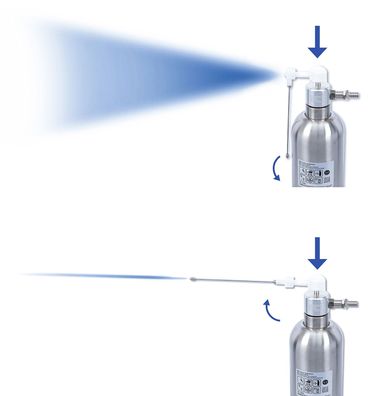BGS-72050 | Druckluft-Sprühflasche | Edelstahl | rostfrei | 650 ml