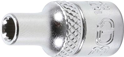 BGS-10774 | Steckschlüssel-Einsatz Zwölfkant | Antrieb Innenvierkant 6,3 mm (1/4")