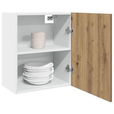 vidaXL Hängeschränke 2 Stk. Artisan-Eiche 50x31x60 cm Holzwerkstoff