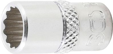 BGS-10876 | Steckschlüssel-Einsatz Zwölfkant | Antrieb Innenvierkant 6,3 mm (1/4")