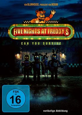 Five Nights at Freddys (DVD) Min: 106/DD5.1/WS